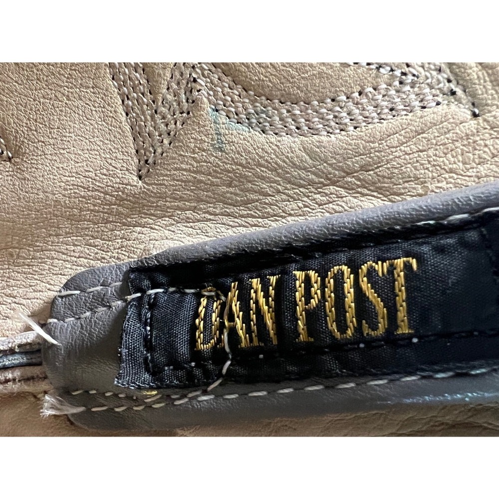 Dan Post Womens Gray Snakeskin Python Western Cow… - image 6